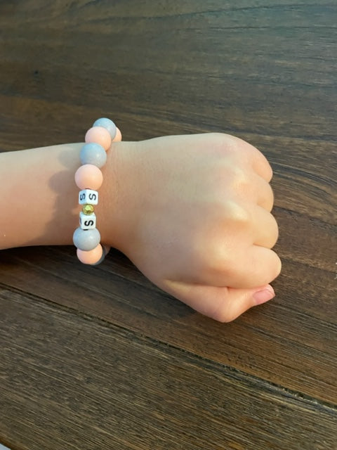 Pink and Gray - Kids Size