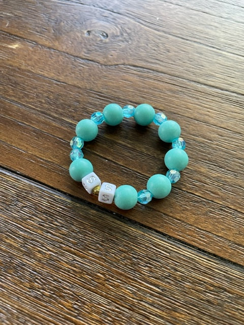 Teal and Blue - Kids Size (XS)