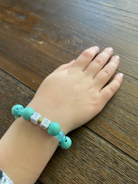 Teal and Blue - Kids Size (XS)