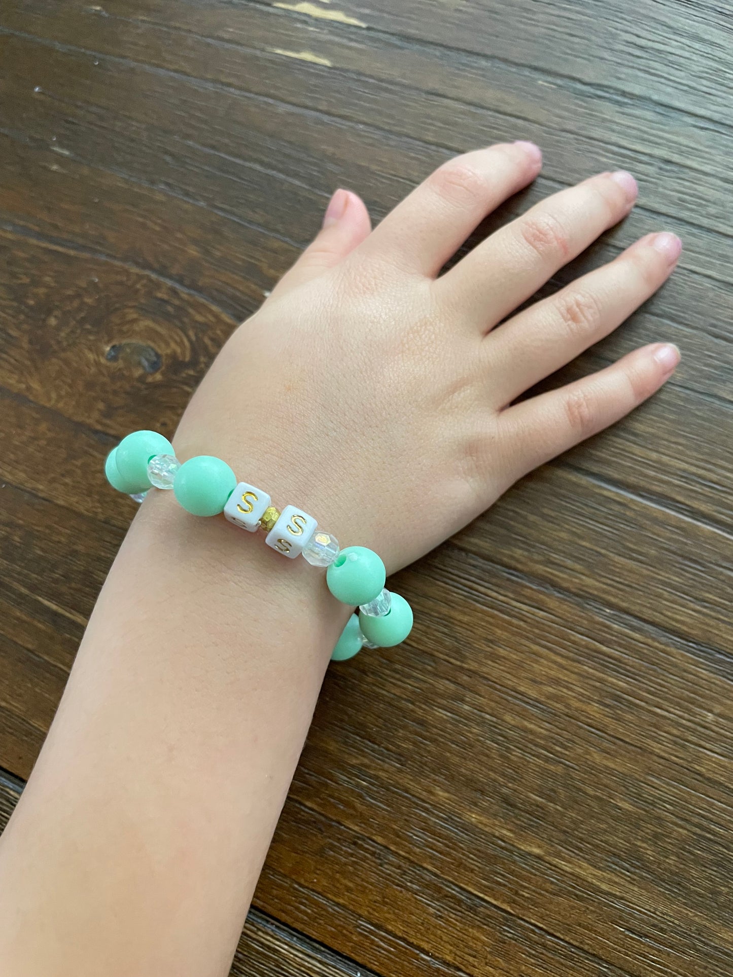 Teal and Clear - Kids Size